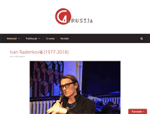 Tablet Screenshot of gerusija.com